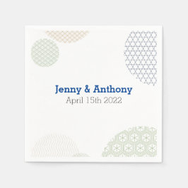 モダン日本の紙 スタンダードカクテルナプキン