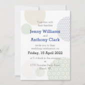 モダン日本の紙 招待状 (正面)