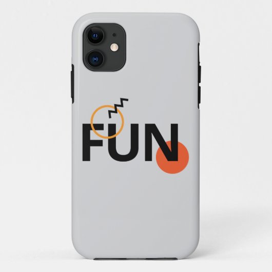 モダン明るく元気でカッコいいトレンディーデザインおもしろい Case-Mate iPhoneケース (裏面)