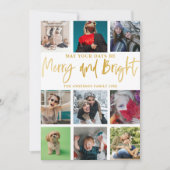 モダン明メリーるいフェイク金ゴールド9写真 シーズンカード (正面)