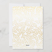 モダン明メリーるいフェイク金ゴールド9写真 シーズンカード (裏面)