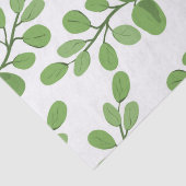 モダン春グリーンボタニカルパタ葉ーンズ 薄葉紙 (詳細)