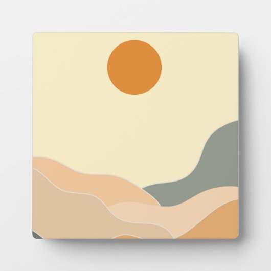 モダン景 フォトプラーク (正面)