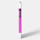 モダン暗い赤紫色iPhone 15ケース Case-Mate iPhoneケース (裏面 / 左)