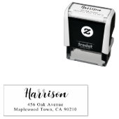 モダン書ファンシー字のシンプル セルフインキングスタンプ (インサイチュ)