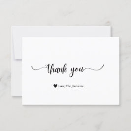 モダン書感謝してい鑑賞カード 招待状