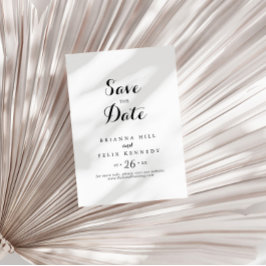 モダン書結婚の セーブザデート