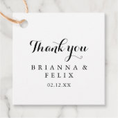 モダン書結婚の フェイバータグ (正面)