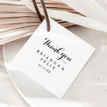 モダン書結婚の フェイバータグ<br><div class="desc">このモダン書道結婚式の引き出物ラベルは素朴な作品に最適な結婚もの。とエレガントデザインはシンプル、クラシックとスクリプトのタイポグラフィを白黒で表す。ラベルを自分の名前、イベント(該当もしする)、日付を含めて自分のラベルにする。これらのメッセージカードは、結婚式のレセプション、ブライダルシャワー、または任意のイベントを補完することができる!</div>