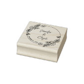 モダン書結婚の ラバースタンプ (スタンプ)