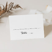 モダン書結婚座席表 プレイスカード