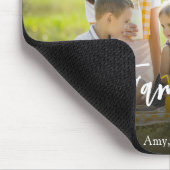 モダン書道台本パーソナライズされた マウスパッド (コーナー)