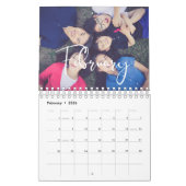 モダン書道家写真2026 カレンダー (2月 2026)