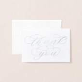 モダン書道 箔カード (封筒付き正面)