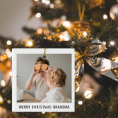 モダン最高のおばあちゃんエバー美しいクリスマスプレゼント セラミックオーナメント