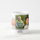 モダン最高のおばあちゃん コーヒーマグカップ (中央)