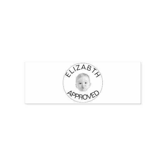 モダン最高のおもしろい・ポートレート贈り物 セルフインキングスタンプ (デザイン)