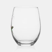 モダン最高のお母さん ステムなしワイングラス (左)