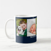 モダン最高のお祖母さん写真 コーヒーマグカップ (左)