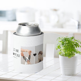 モダン最高のの母 |犬の写真 缶クーラー