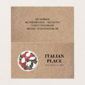 モダン最高のサラダインプロフェッショナル 名刺 (外部フラット)