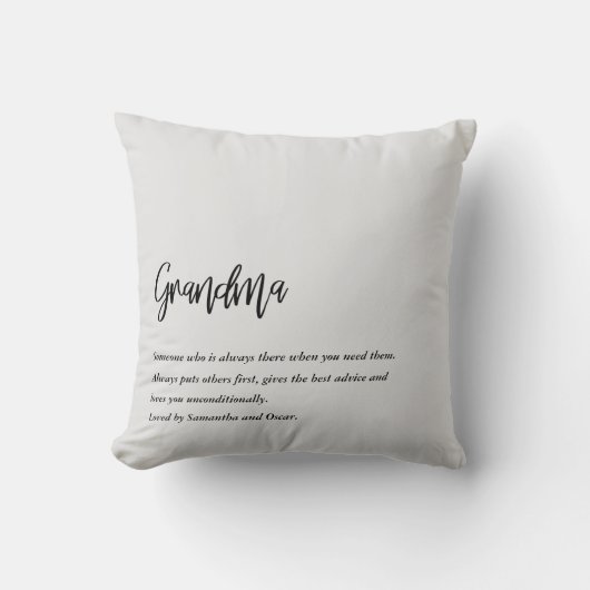 モダン最高のシンプル美しいギフト最高のギフト クッション (正面)