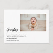 モダン最高のシンプル美しいギフト最高のギフト シーズンポストカード (正面)