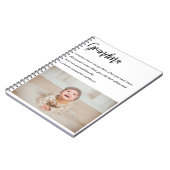 モダン最高のシンプル美しいギフト最高のギフト ノートブック (左側)