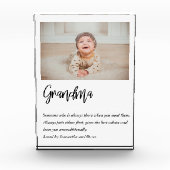 モダン最高のシンプル美しいギフト最高のギフト フォトブロック (正面)