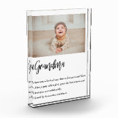 モダン最高のシンプル美しいギフト最高のギフト フォトブロック (左)