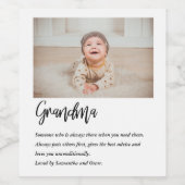 モダン最高のシンプル美しいギフト最高のギフト ワインラベル (シングルラベル)