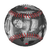 モダン最高のパパエバーカモフラージュ父の日 野球ボール (正面)