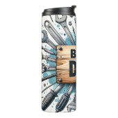 モダン最高のパパパーソナライズされた タンブラー (回転左)