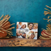 モダン最高のパパ写真テンプレート フォトプラーク (側面)