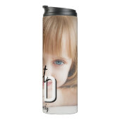 モダン最高のパパ完全写真父の日 タンブラー (回転右)