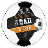 モダン最高のパパ父 サッカーボール (正面)