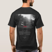 モダン最高のパパEver写真おもしろい Letter娘 Tシャツ (裏面)