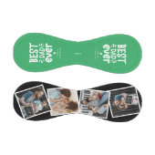 モダン最高のパパEver 4 Photo Faters Gift 野球ボール (パネル)