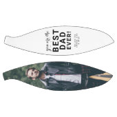 モダン最高のパパEver Father's Day写真 バスケットボール (パネル)