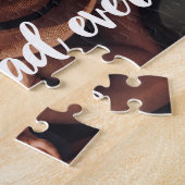 モダン最高のパパever Father's Day photo ジグソーパズル (側面)