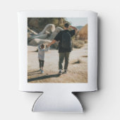 モダン最高のパパEver Gamerパパ写真 缶クーラー (裏面)