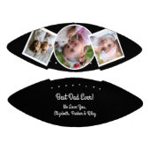 モダン最高のパパEver Photo Collage アメリカンフットボール (パネル)