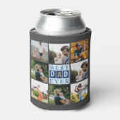 モダン最高のパパEver Photo Collage 缶クーラー (缶正面)