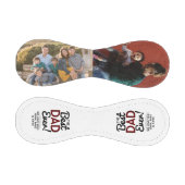 モダン最高のパパEver Photo Collage Father's Day 野球ボール (パネル)