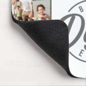 モダン最高のパパEver Photo Collage Mouse pad マウスパッド (コーナー)