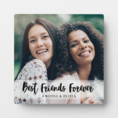 モダン最高のフレンズフォーエバーワン写真テンプレート フォトプラーク (正面)