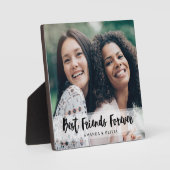 モダン最高のフレンズフォーエバーワン写真テンプレート フォトプラーク (正面)