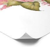 モダン最高の先生教えのハート魂 ポスター (角)