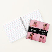 モダン最高の友達4 Photo Collage Gift ノートブック (内部)