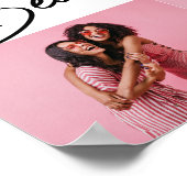 モダン最高の友達4 Photo Collage Gift ポスター (角)